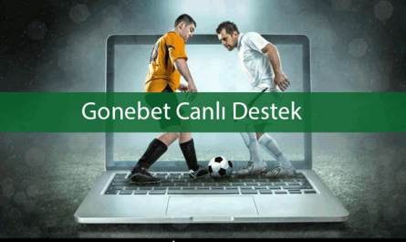 Gonebet canlı destek hizmetini başarıyla gerçekleştirerek olaylara hemen müdahale etmektedir.