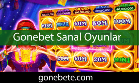 Gonebet sanal oyunlar konusunda dünya markasıdır, oyunculara sağlam bir şekilde hizmet vermektedir.