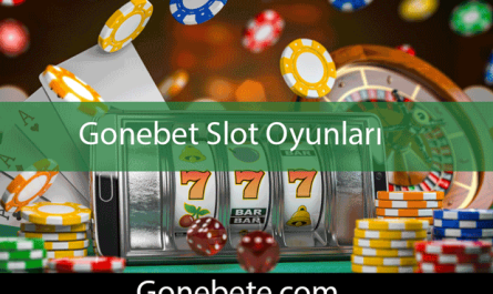 Gonebet slot oyunları ile eğlenceli ve bol kazançlı dakikalar vaat etmektedir.