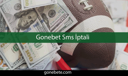 Gonebet sms iptali ile gönderilen mesajlar engellenebilmektedir.